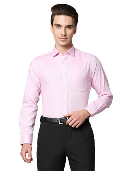 Park Avenue - Men Light Pink Shirt