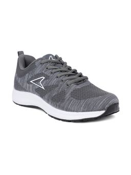 Power - Woven Grey Running Shoes