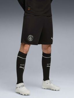 Puma - Manchester City 25/26 Men's Home Replica Black Shorts