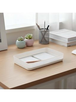 STOR - Modular Storage Organiser- Ecru Transparent