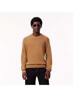 Lacoste - Carded Wool Crew Neck Sweater