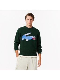 Lacoste - Classic Fit Wool Sweater