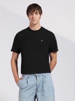 Calvin Klein - Jeans Black Cotton Casual T-Shirt
