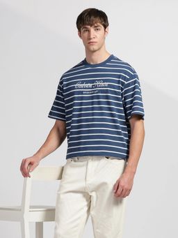 Calvin Klein - Jeans Blue Cotton Casual T-Shirt