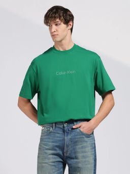 Calvin Klein - Jeans Green Cotton Casual T-Shirt