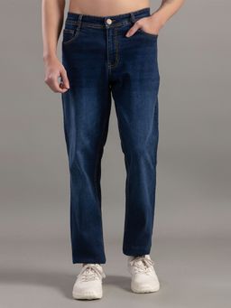 Club York - Blue Solid Denim Jeans