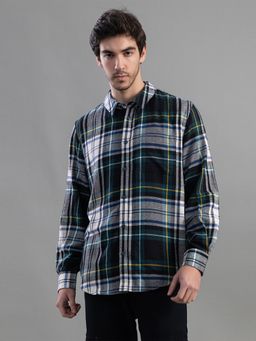 Club York - White Casual Cotton Full Sleeves Shirt