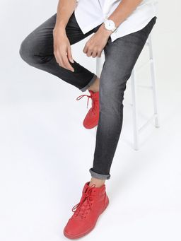 HIGHLANDER - Black Skinny Fit Jeans