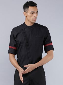 HIGHLANDER - Cotton Solid Black Shirt
