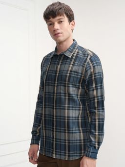 HIGHLANDER - Multi-Colour Checks Regular Fit Casual Shirt