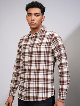 HIGHLANDER - Checks Multi-Colour Regular Fit Casual Shirt