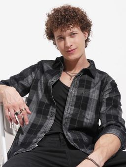 HIGHLANDER - Multi-Colour Checks Regular Fit Casual Shirt