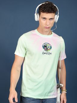 HIGHLANDER - Green Droop shoulder Oversized T-Shirt