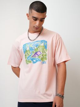 HIGHLANDER - Round Neck Relaxed Drop Shoulder T- Shirt