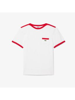 Lacoste - Pocket Detail Heavy Cotton T-Shirt