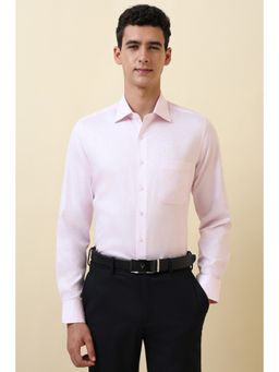 Allen Solly - Men Pink Full Sleeves Formal Shirt