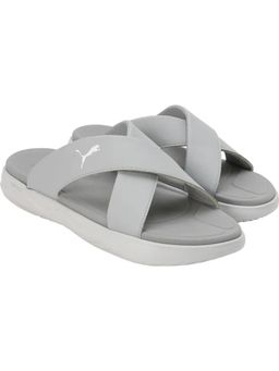 Puma - Men Grey Softride Seave Slip On Sliders
