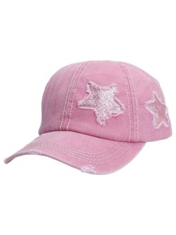 Drunken - Unisex Canvas Textured Adjustable Cap - Pink