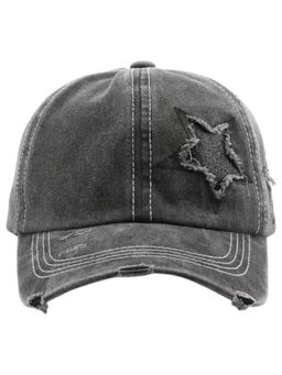 Drunken - Unisex Canvas Textured Adjustable Cap - Grey