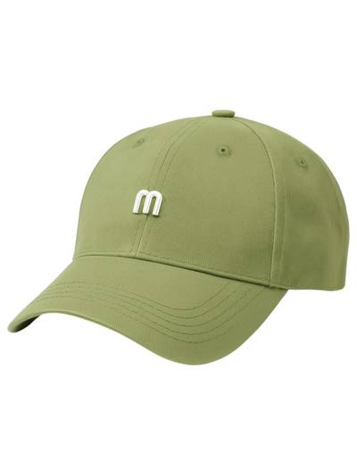 Unisex Canvas Textured Adjustable Cap - Green