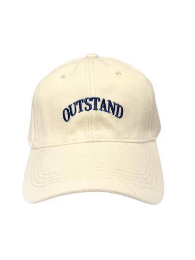 Unisex Canvas Embroidered Adjustable Cap - Off White