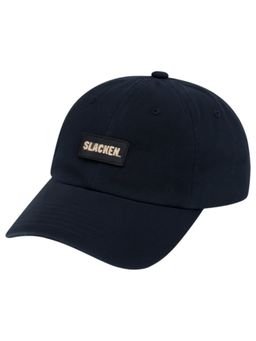 Drunken - Unisex Canvas Embroidered Adjustable Cap - Navy Blue