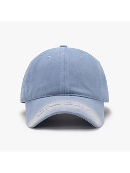 Drunken - Unisex Canvas Textured Adjustable Cap - Blue