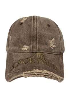 Drunken - Unisex Canvas Textured Adjustable Cap - Brown