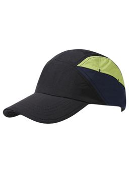 Drunken - Unisex Cotton Solid/Plain Adjustable Cap - Black