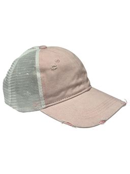 Drunken - Unisex Canvas Textured Adjustable Cap - Pink