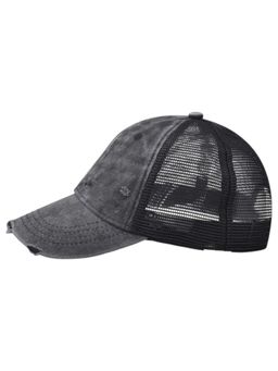 Drunken - Unisex Canvas Textured Adjustable Cap - Black