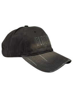 Drunken - Unisex Canvas Embroidered Adjustable Cap - Grey