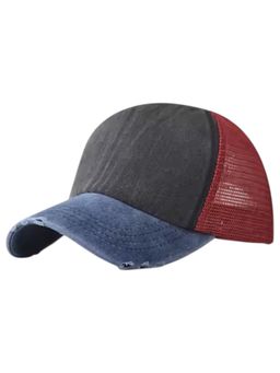 Drunken - Unisex Canvas Colorblock Adjustable Cap - Black