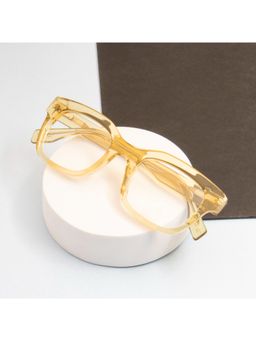 TED SMITH - Unisex 100% Acetate Full Rim Oval Frames Yellow