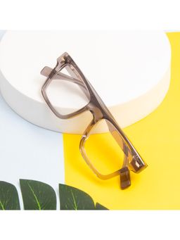 TED SMITH - Unisex 100% Acetate Full Rim Square Frames Grey