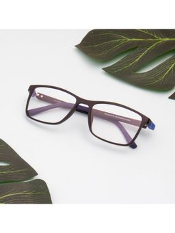 TED SMITH - Unisex Full Rim Wayfarer Frames Black