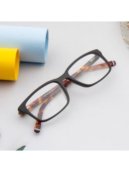 TED SMITH - Unisex Full Rim Wayfarer Frames Black