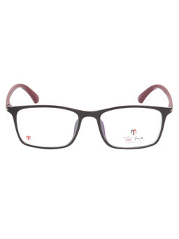 TED SMITH - Unisex Black Full Rim Wayfarer Frames