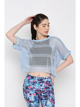 Tuna London - Blue Netted Top