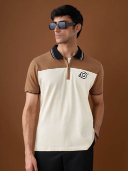 The Souled Store - Official Naruto Shippuden: Team Seven Men Polo T-Shirt