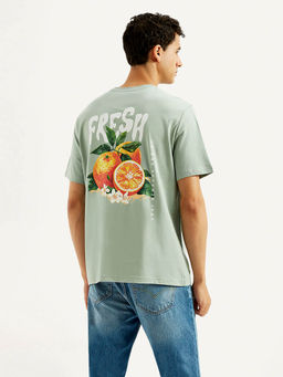 Levi's - Mens Printed Crew Neck T-shirt