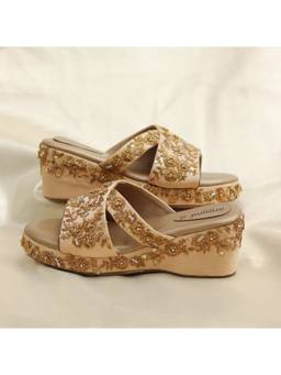 Around Always - Buttercup Gold Wedges