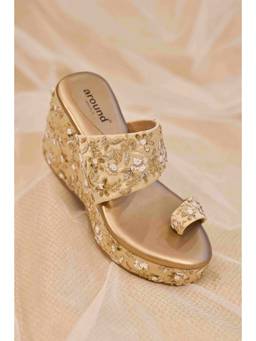 Around Always - Eve Gold Wedges
