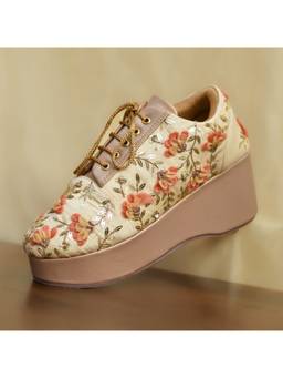 Around Always - Joshika Beige Heels