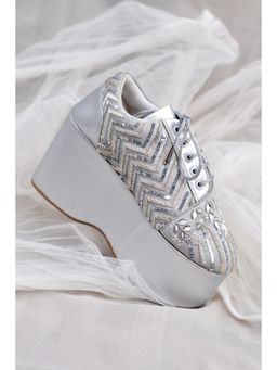 Around Always - Melody Silver Heels