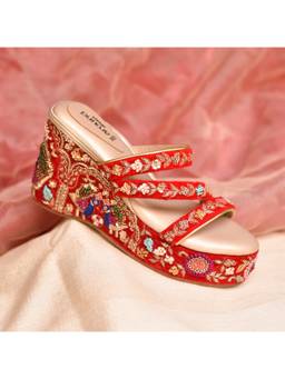 Around Always - Morni Red Wedges