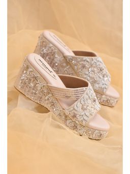 Around Always - Savera Ivory Wedges