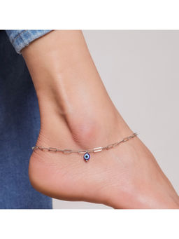STERLYN - Blue Guardian Evil Eye Anklet