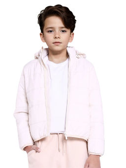 RARE ONES - Bolin Light Pink Polyester Full Sleeve Solid Jacket - Rare Ones By Rare Rabbit