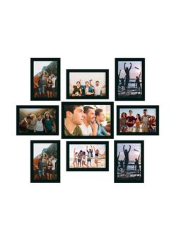 eCraftIndia - Memory Wall Collage Photo Frame - Set of 9 Photo Frames